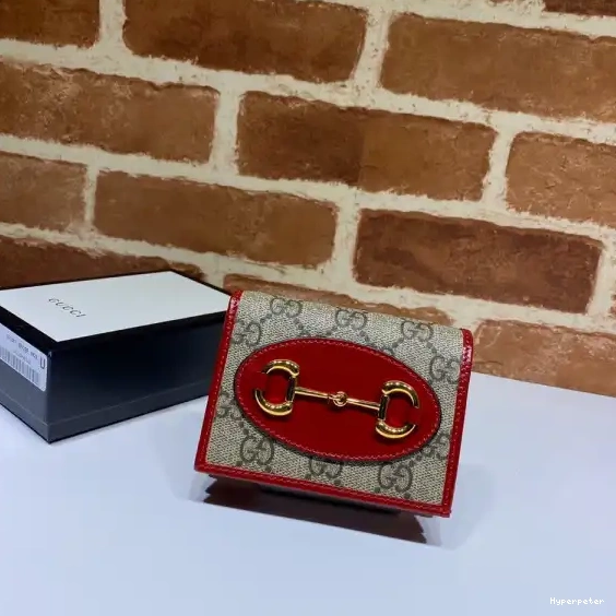 Hyperpeter Gucci 1955 card case wallet Horsebit 0628